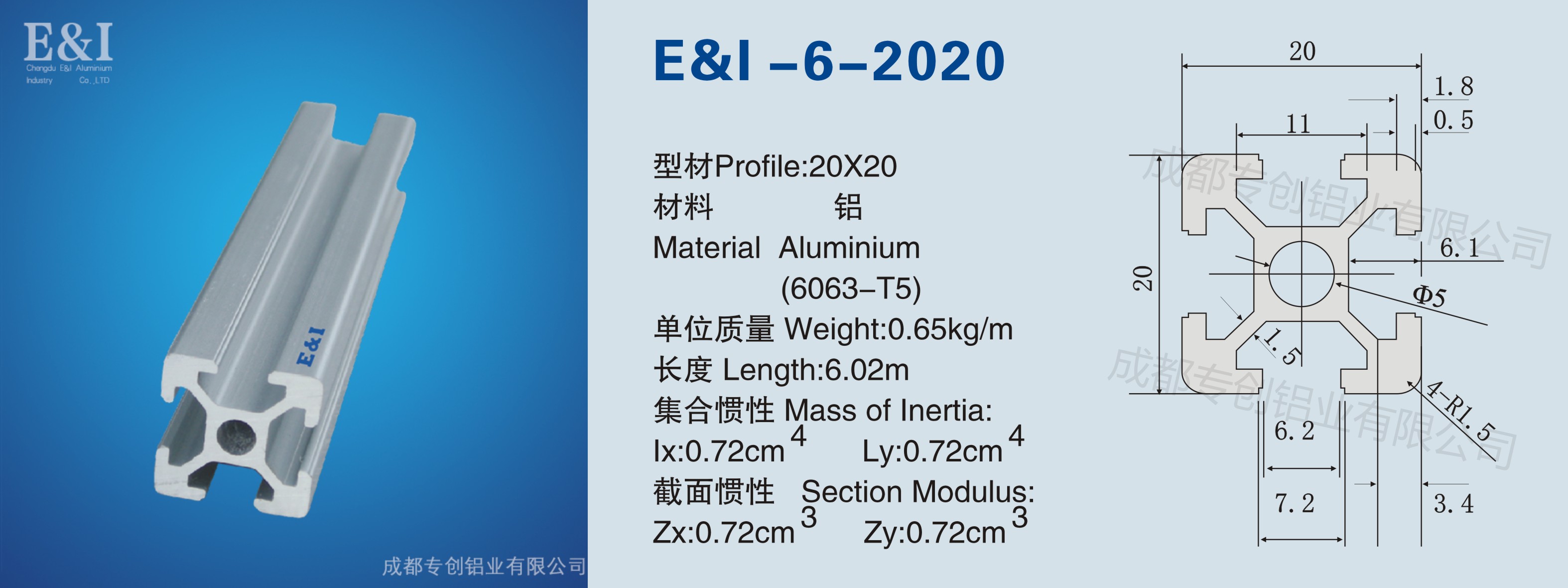 2020工業鋁型材